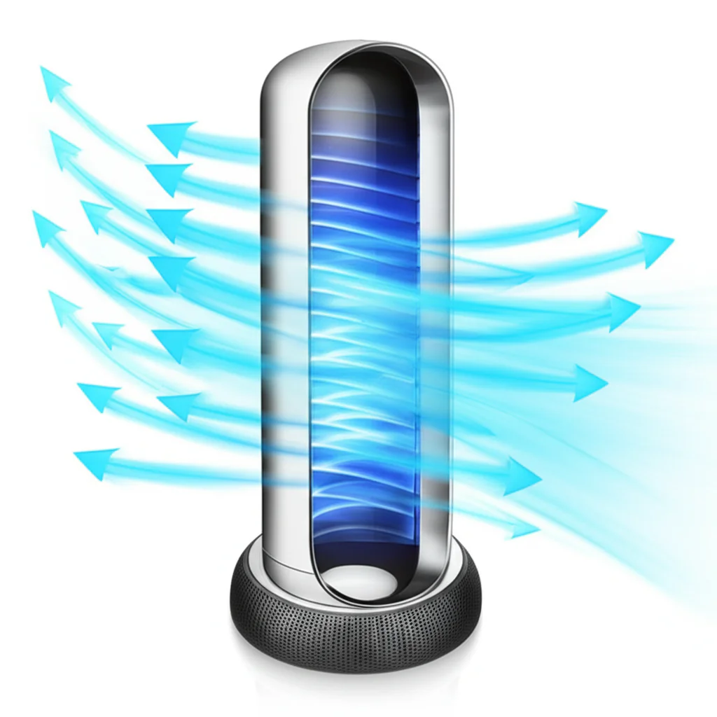 Magnetic Less Fans 10 Best Bladeless Fans for Whisper-Quiet Cooling (2026) 🌬️ - Quietest