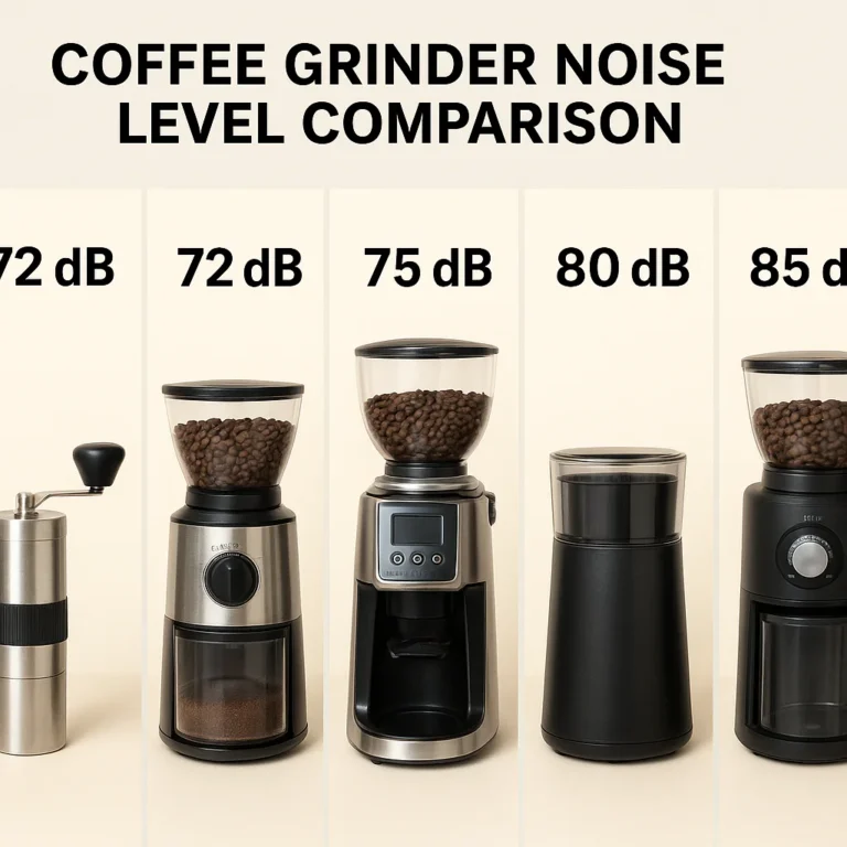 Featured image for Coffee Grinder Noise Comparison 2026