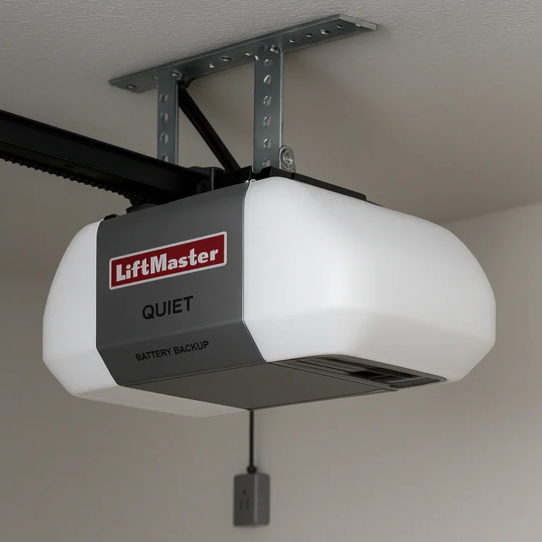 Featured image for 7 Quietest Garage Door Openers with Battery 2026