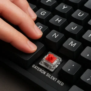 Featured image for Gateron Silent Red Keyboard The Ultimate 2026 Guide to Whisper-Quiet Typing