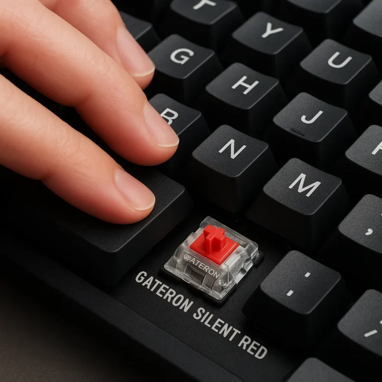 Featured image for Gateron Silent Red Keyboard The Ultimate 2026 Guide to Whisper-Quiet Typing